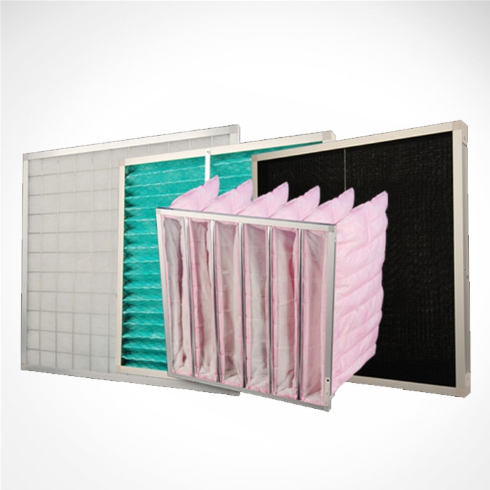 HVAC Air Filters Pakistan HEPA, Pocket, G4 Pleat Type