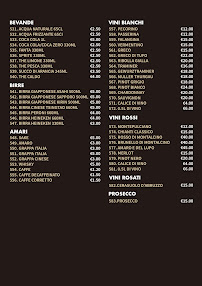 Carte du Ristorante Meraviglioso - Cinese/Giapponese Sushi à Bolsena