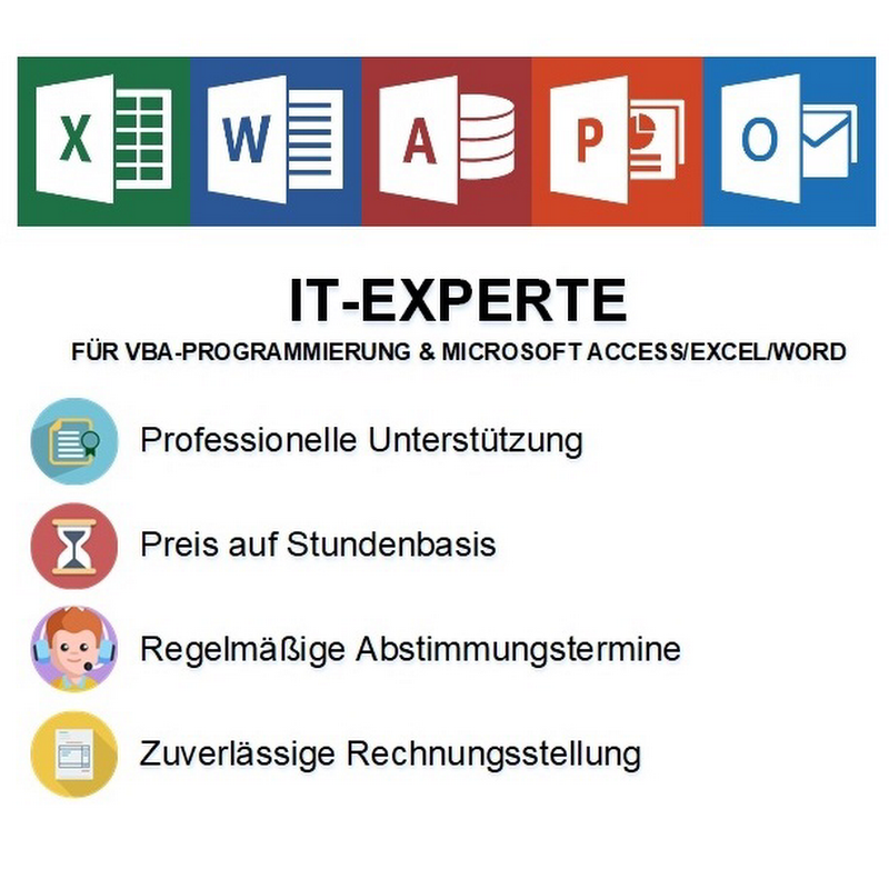 IT-Experte für VBA-Programmierung & Microsoft Office