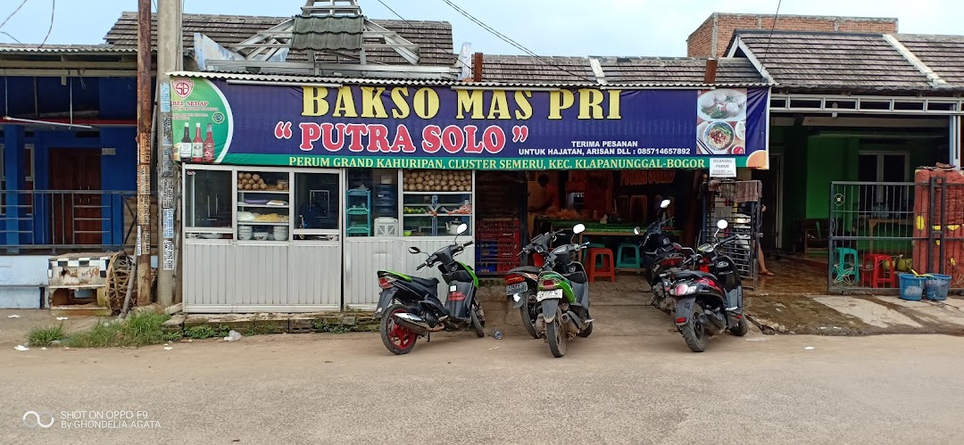 Bakso Mas Pri,putra solo