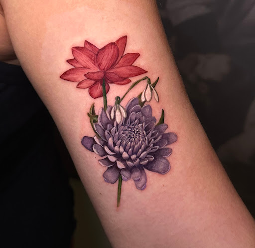 Explore october birth tattoo ideas, creative tattoo ideas in Philadelphia, available at Central Tattoo Studio