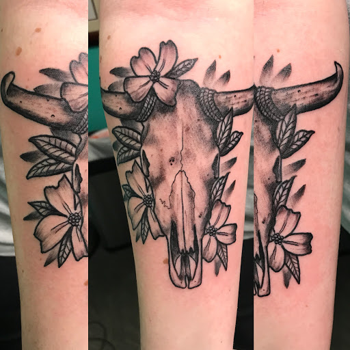 Explore risk taker tattoo ideas, creative tattoo ideas in Kansas City, available at Golden Stag Tattoo and Gallery