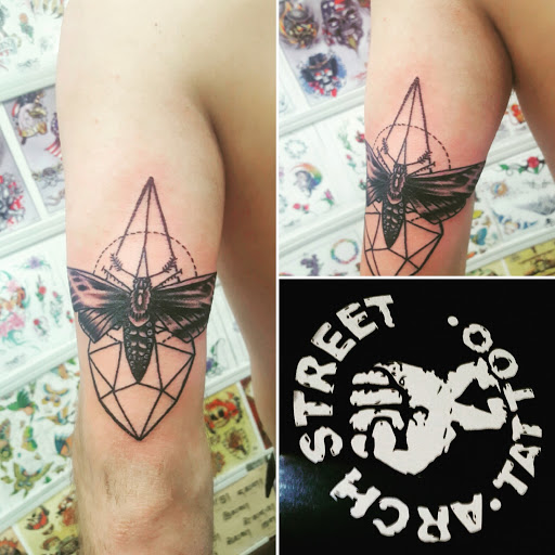Explore mens western tattoo ideas, creative tattoo ideas in Little Rock, available at THE ORIGINAL ARCH STREET TATTOO COMPANY EST.2014 FBAARON DALE STINSON