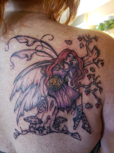 Explore deer skull tattoo ideas, creative tattoo ideas in Salem, available at Body Graphix Tattoo Studio
