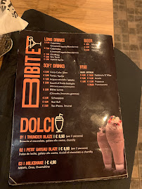 Carte du Blaze Premium Smash Burger à Turin