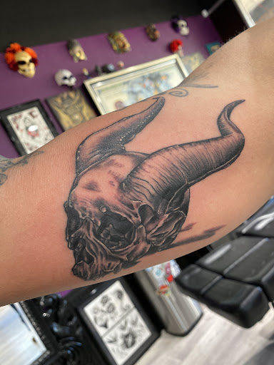 Explore africa tattoo ideas, creative tattoo ideas in Vincennes, available at Silver Owl Tattoo