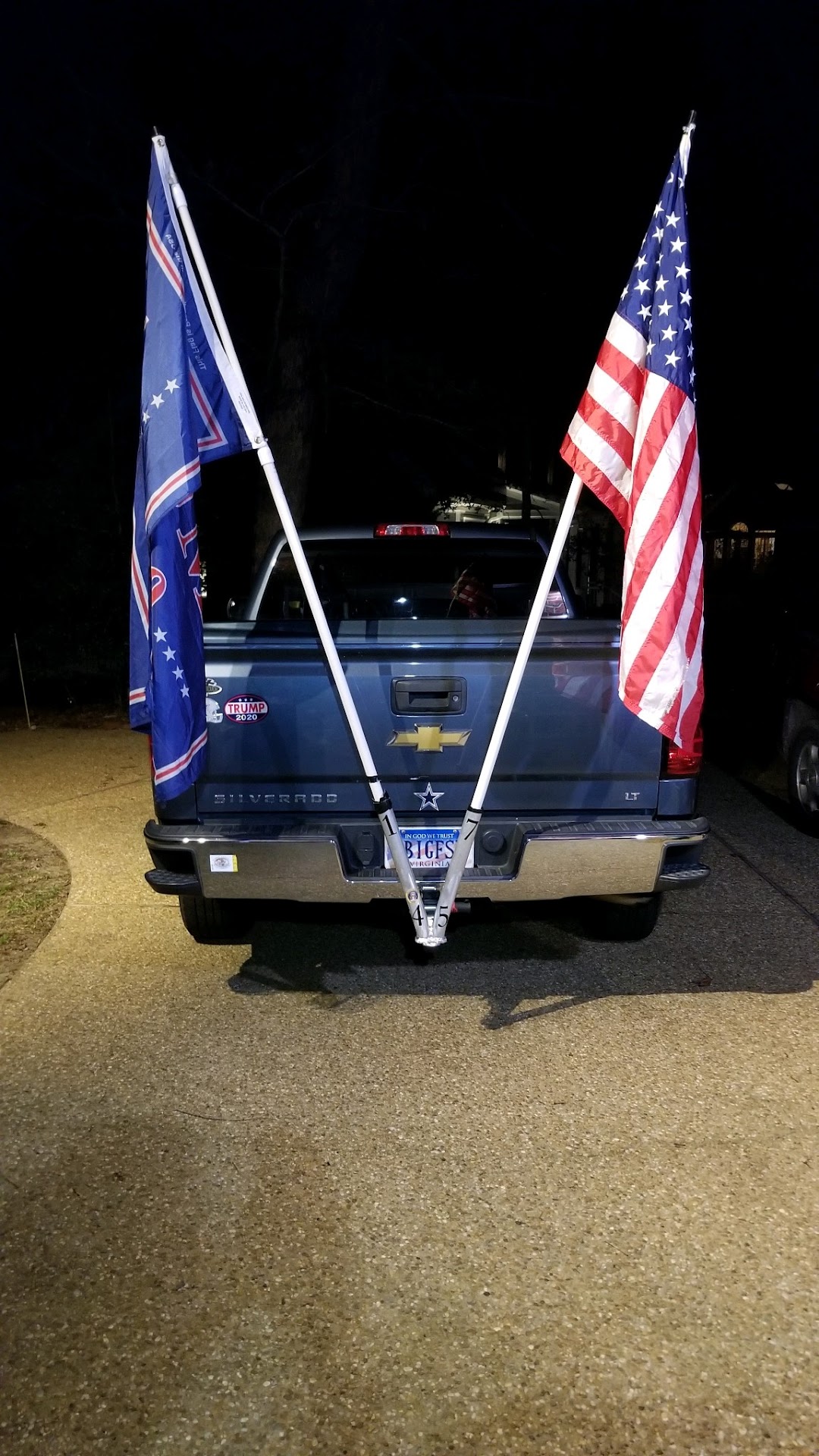 American Eagle Flag & Flagpole