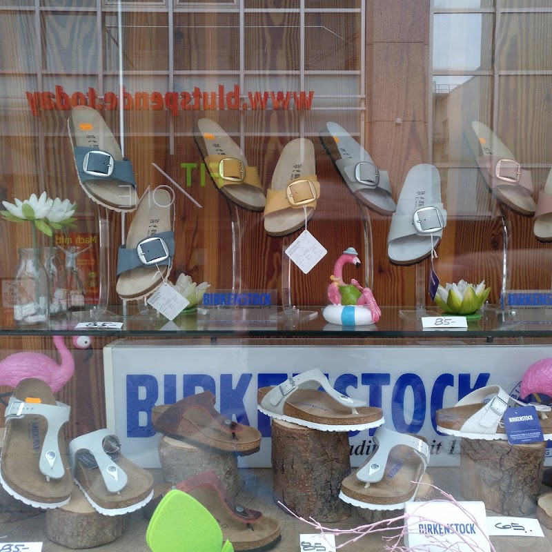 Gesunde Schuhe Stock