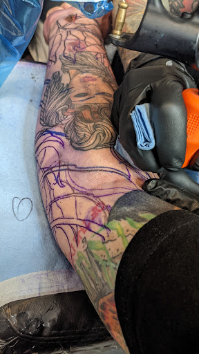 Explore female tattoo cover up ideas, creative tattoo ideas in San Diego, available at Remington Tattoo Parlor