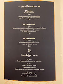 La Gargouille à Pont-Audemer menu