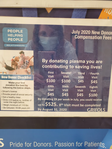 Blood Donation Center «Talecris Plasma Resources», reviews and photos