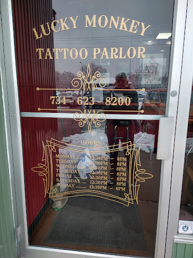 Explore religious chest tattoo ideas, creative tattoo ideas in Ann Arbor, available at Lucky Monkey Tattoo Parlour