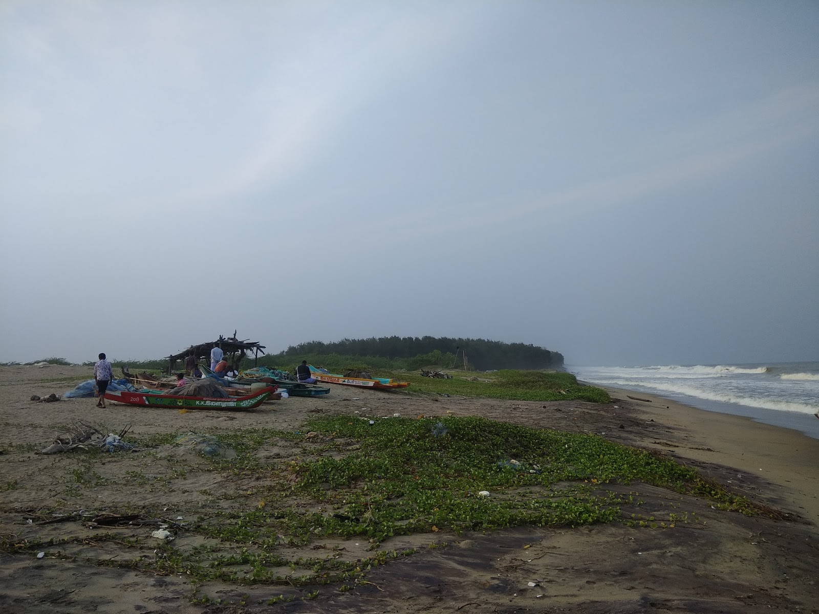 Zdjęcie Thirumullaivasal Beach położony w naturalnym obszarze