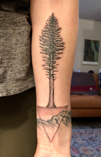 Explore weed plant tattoo ideas, creative tattoo ideas in Salida, available at Centennial Tattoo