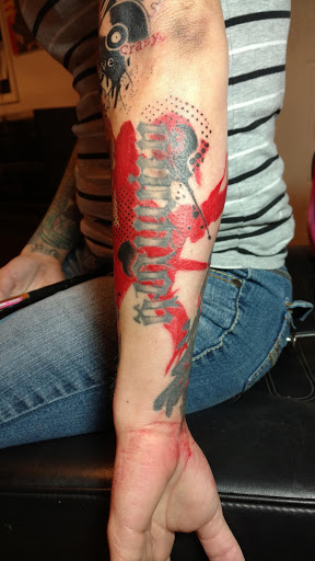 Explore face tattoo ideas woman, creative tattoo ideas in Espanola, available at Daydreamer Tattoo