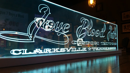 Tattoo Shop «Love Blood Ink Tattoo», reviews and photos, 2019 Fort Campbell Blvd, Clarksville, TN 37042, USA