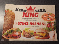 King Kebap Rheinhausen à Rheinhausen carte