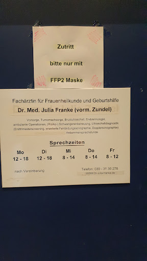 Frauenärztin Dr. med. Julia Franke in Berlin-Charlottenburg