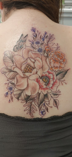 Explore swimming tattoo ideas, creative tattoo ideas in Kenner, available at Electric Expressions