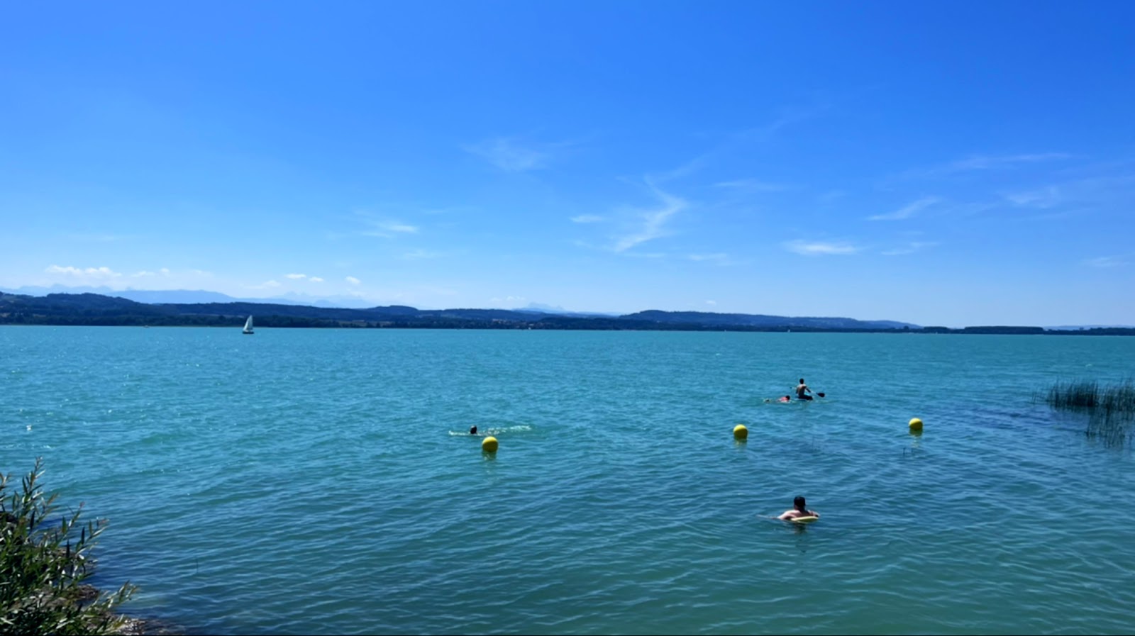 Fotografie cu Plage de Motier zonă sălbatică