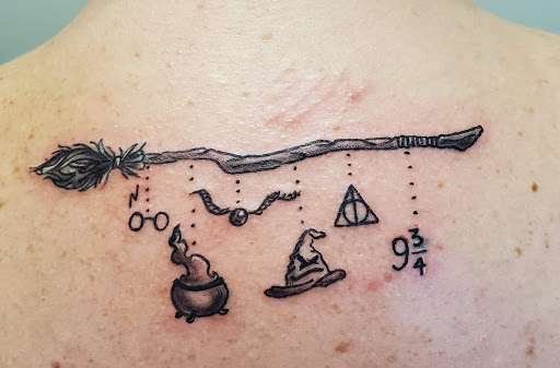 Explore small hunting tattoo ideas, creative tattoo ideas in Shelbyville, available at The Copper Phoenix