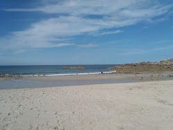 Plage de Groac'h Zu'in fotoğrafı çok temiz temizlik seviyesi ile