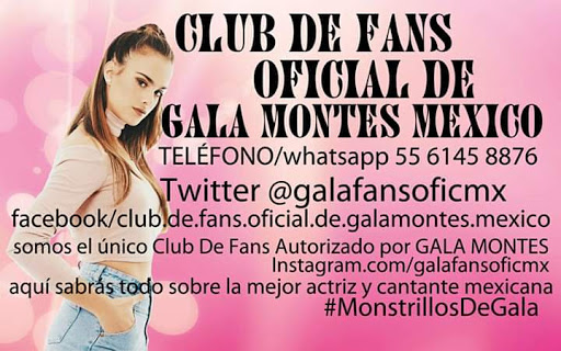 Club De Fans Oficial De Gala Montes Mexico