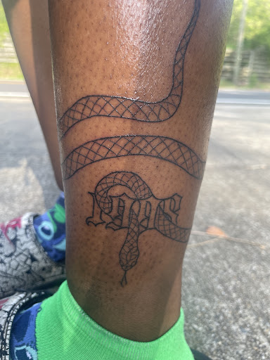 Explore shaded sleeve tattoo ideas, creative tattoo ideas in Hinesville, available at Venom and Virtue