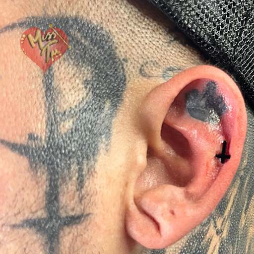 Explore small guy tattoo ideas, creative tattoo ideas in Riverside, available at The Pierced Tai