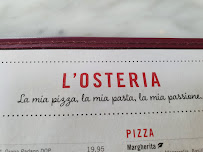 L'Osteria à Hürth menu