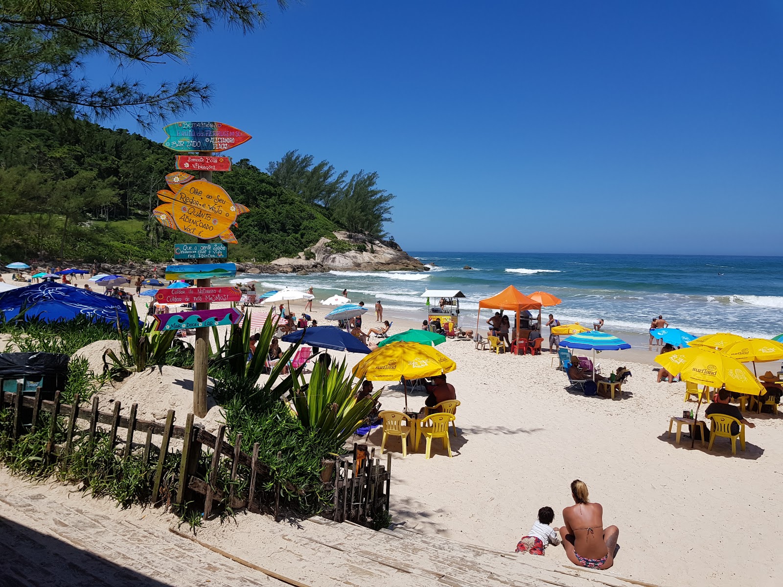 Praia da Ferrugem'in fotoğrafı ve yerleşim