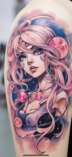 Explore middle arm tattoo ideas, creative tattoo ideas in Virginia Beach, available at Blue Horseshoe Tattoo & Piercing
