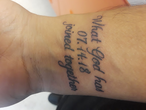 Explore bear paw tattoo ideas, creative tattoo ideas in Amarillo, available at Bomb City Ink