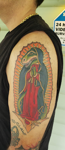 Explore tattoo ideas for hunters, creative tattoo ideas in Jacksonville, available at Black Hive Tattoo