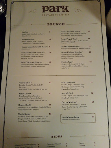 New American Restaurant «Park», reviews and photos, 59 Jfk St, Cambridge, MA 02138, USA