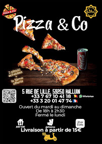 Pizza and Co Halluin à Halluin carte