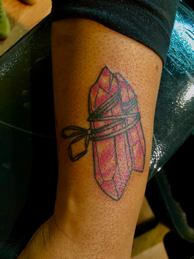 Explore marilyn manson tattoo ideas, creative tattoo ideas in Covington, available at Cupid Slave Tattoo Company