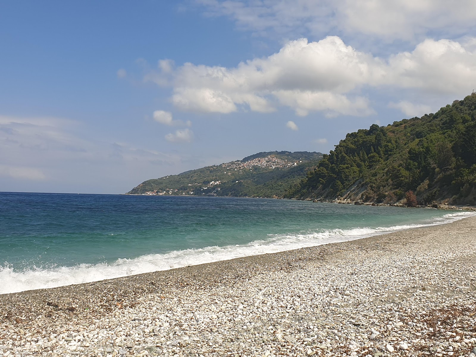 Foto de Megalo Pefko com praia direta