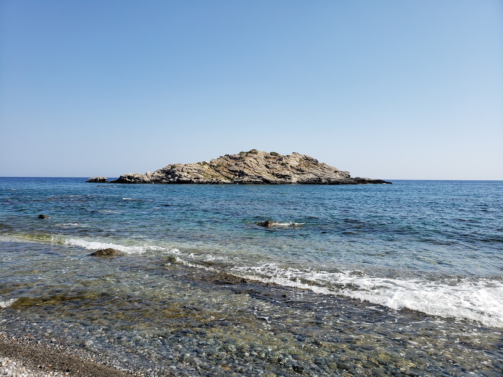 Photo de Prasonissi beach zone des équipements