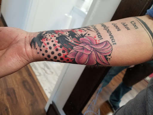 Explore kids names tattoo ideas, creative tattoo ideas in Des Moines, available at Skin Kitchen Tattoo