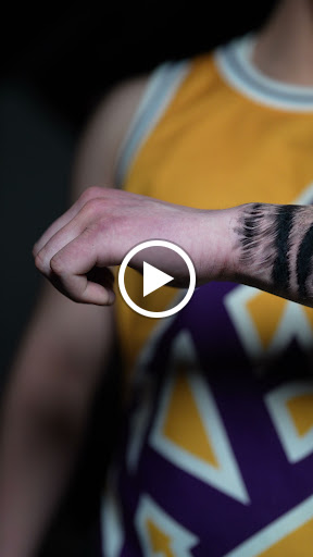 Explore golden retriever tattoo ideas, creative tattoo ideas in Corona, available at Crop Circles Tattoo Studio