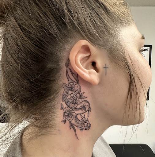 Explore tattoo ideas floral, creative tattoo ideas in Bridgeton, available at Unbound Tattoo Studio