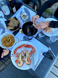 Vrais crabes du Restaurant de fruits de mer Les Viviers de Térénez à Rosnoën - n°2