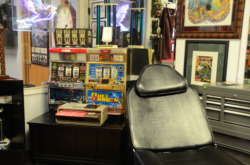 Explore split personality tattoo ideas, creative tattoo ideas in Rockford, available at Euro Tattoo