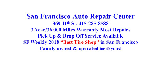 Auto Repair Shop «San Francisco Auto Repair Center», reviews and photos, 3260 19th St, San Francisco, CA 94110, USA