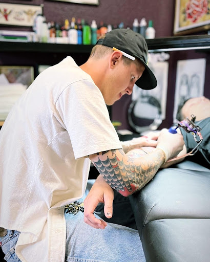 Explore medium tattoo ideas for females, creative tattoo ideas in Georgetown, available at Iron Rite Tattoo South