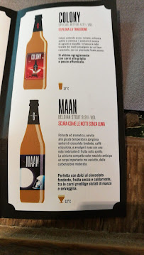 Restaurant de fruits de mer Ytheca by Fiorital à Padua (le menu)