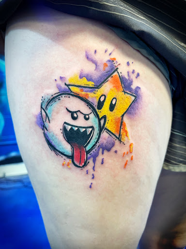 Explore mountain tattoo ideas for females, creative tattoo ideas in Little Rock, available at Blu Flame Ink