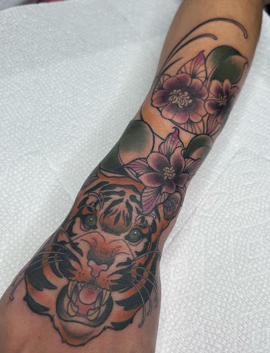 Explore tattoo animal ideas, creative tattoo ideas in Boulder, available at Claw and Talon Tattoo