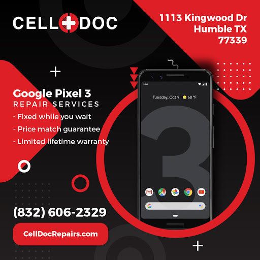 Phone Repair Service «Cell Doc Phone Repair», reviews and photos, 1113 Kingwood Dr, Humble, TX 77339, USA